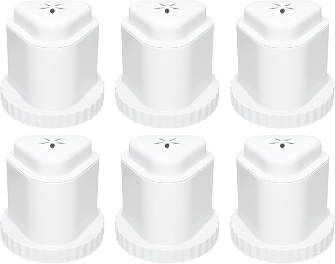 Nispira Water Pitcher Filter Replacement For Epic Pure, Seychelle, Aquagear Dispenser | Removes Chlorine, Lead, Odor and More | 150 Gallon 6 Packs