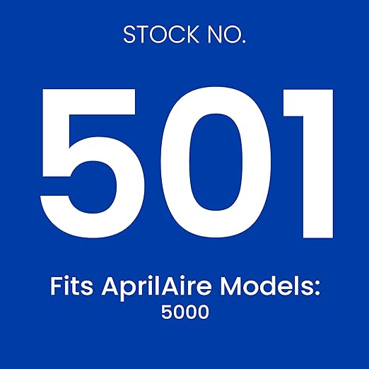 AprilAire 501 Replacement Filter for AprilAire 5000 Whole-House Air Purifier - MERV 15 Equivalent, 16x25x6 Air Filter (Pack of 4)