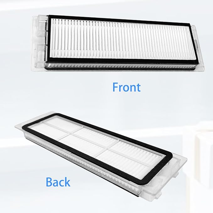 Filter for Roborock Q5, Q5+, E35, S5 Max Robot Vacuum Cleaner Replacement Parts, 4 Pcs