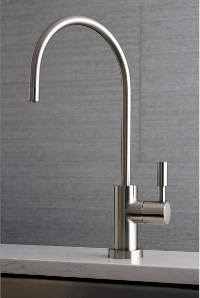 Kingston Brass KSAG8198DL Concord Water Filtration Faucet, Brushed Nickel,2.75 x 5.75 x 11.5