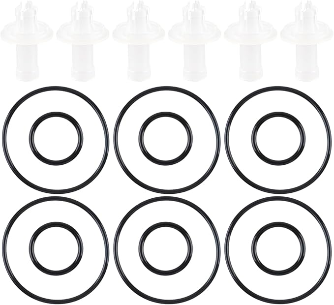 Engine Oil Filter - 6 Pack Compatible with Toyota Camry 2007-2017, Lexus, Scion, RAV4, Highlander, Avalon, Tacoma, Sienna 04152-YZZA1 04152-31090 04152-YZZG1 04152-0V010