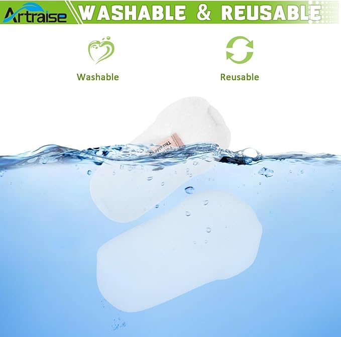 Artraise Filter Replacement for Shark Vertex UV580, HH202, HH205, HS152AMZ, HZ2000, HZ2000C, HZ2002 Ultralight DuoClean PowerFins Corded Vacuum, Replaces Part XFFKHZ2000, XPMFHZ2000