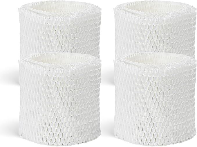 4 Pack HAC-504 Humidifier Wicking Filter Compatible with Honeywell HCM-350,HCM-300T, HCM-600, HCM-710, HCM-315T,HAC-504 and HAC-504AW Cool Mist Humidifiers, Replacement Filter A