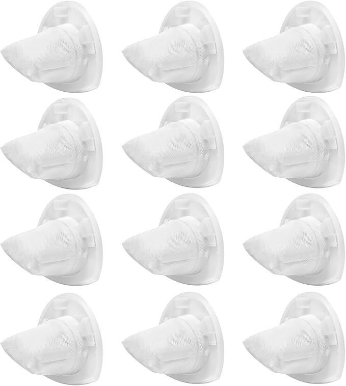 12 Pack VF110 Replacement Filter for Black and Decker Handheld Vacuum Filter Dustbuster Filter CHV1410L HHVI315JO Filter HHVI320JR CHV9610 CHV1210 CHV1510 HHVI315JO42 BDH2000L 90558113-01 by Blutoget