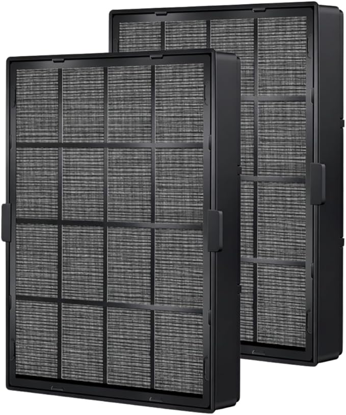 Nispira True HEPA Replacement Filter B Compatible with Winix 9500, U300, P300 Air Purifiers, Replaces Part 114190, Size 16.5 x 12.75 x 2.25 in, 1 Set