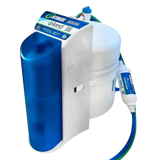 6-Stage Reverse Osmosis Drinking Water System – Under Sink Filter for Ultra-Pure, Great-Tasting Water – Removes 99% of Contaminants – Easy DIY Install
