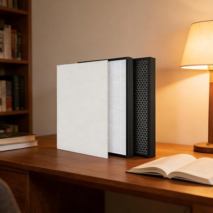 Air Purifier HEPA Filter,Compatible for Coway,Replacement Composite Activated Carbon Filter Spare Parts AP-1018F AP-1016N AP-1016P AP-1013A AP-1013F APMS-1014D