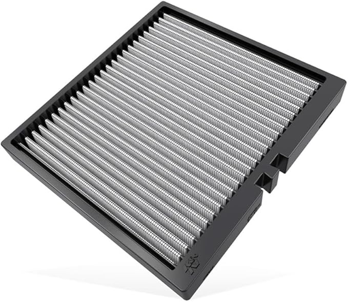 K&N LIFETIME Cabin Air Filter: Premium, Washable, Clean Air for your Cabin: Compatible with 2013-2024 AUDI: A3, Q2, S3, TT, VF2047