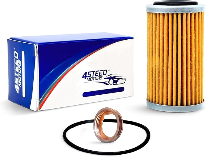 4STEED MOTORS Transmission Oil Filter 31726-28X0A 31726-3JX0A Fits for 2013-2019 Nissan Altima Maxima Murano Sentra Versa Trans Oil Filter Assy with Gasket & Drain Plug Washer