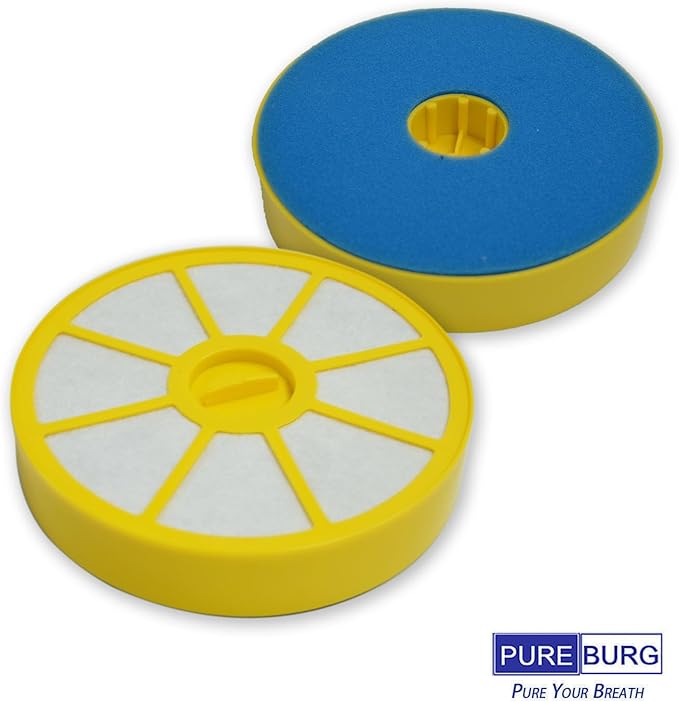 PUREBURG DC14 Replacement HEPA Filter Set Compatible with Dyson DC14 DC15 Series Animal All Floors vacuum cleaner,Part 901420-01 905401-01 923480-01, Pre-Motor & Post-Motor HEPA Filter & Seals