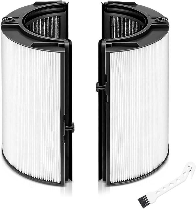 360 Combi Glass HEPA + Carbon Air Purifier Filter Replacement for Dyson TP06 HP06 PH02 PH01 PH03 PH04 HP09 TP09 HP07 TP07 TP10 HP10, Air Purifier Filter Replacements for Dyson