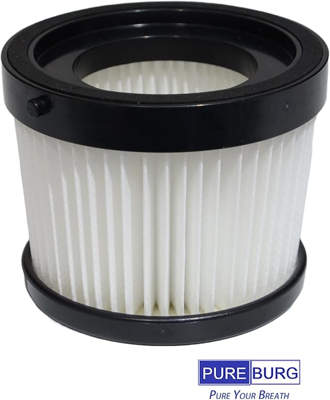 PUREBURG DCV501HB DCV5011H Replacement Filter Set Compatible With DEWALT 20V Cordless Handheld Vacuum. 4-Pack HEPA +8 x Washable & Reusable