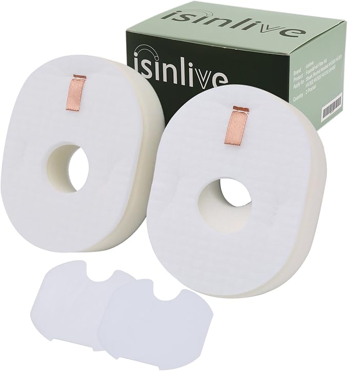 2 Pack Filter Replacement for Shark Rocket Vacuum HV300 HV301 HV300W HV302 HV305 HV310 UV450 Foam & Felt Filter Kit