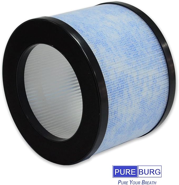 PUREBURG Replacement Filter Compatible with ToLife TZ-K1 Intelabe EP1080 & AROEVE MK01 MK06 Kloudi DH-JH01 POMORON MJ001H MJ012H & FreAire KN-6391RGB Air Purifiers,2-Pack