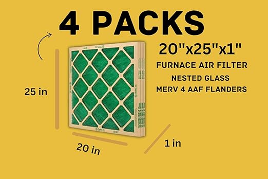 AA Flanders 20x25x1 (4 Pack)