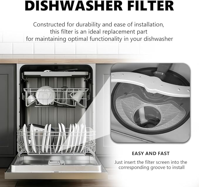 WD22X25465 Dishwasher Filter Replacement Compatible with GE Machine Kitchen Appliance Accessories
