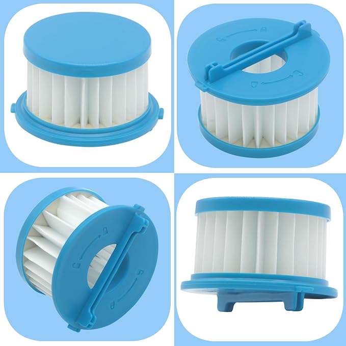 4 Pack A32F02 HEPA Filter Compatible with Ryobi 18V ONE+ Wet/Dry Hand Vacuum PCL702 PCL702B PCL702K