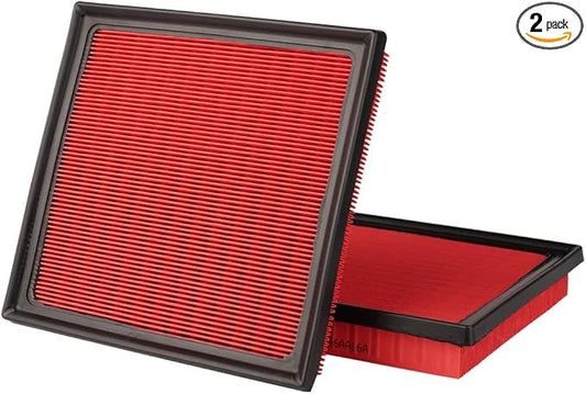 2-Pack Engine Air Filter Fits for Subaru Forester Ascent Crosstrek Impreza Outback Legacy WRX XV (GAS Only) Air Filter Replacement 16546AA16A Car Accessories