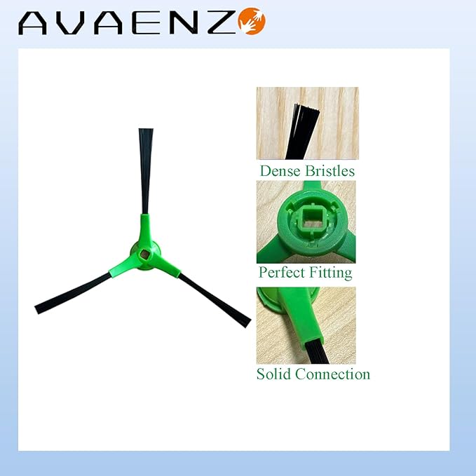 Replacement Parts Compatible with Shark AI AV2511AE AV2501S AV2501AE RV2502AE RV2520AOUS AV2510AOUS RV2610WA AV2610WA Accessories Kit with Main Brush Cover,Filters,Primary Filter,Side Brushes