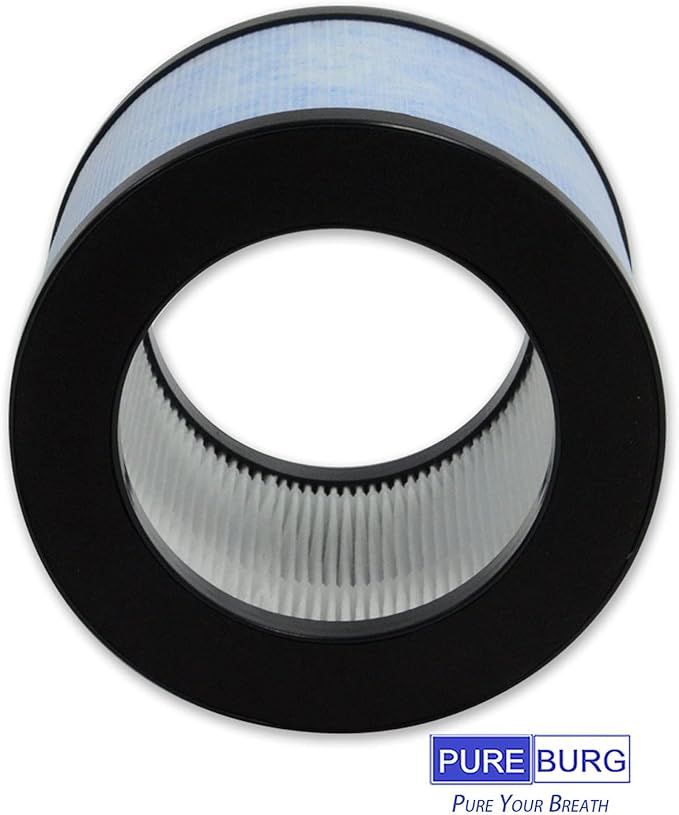 PUREBURG Replacement Filter Compatible with ToLife TZ-K1 Intelabe EP1080 & AROEVE MK01 MK06 Kloudi DH-JH01 POMORON MJ001H MJ012H & FreAire KN-6391RGB Air Purifiers,2-Pack