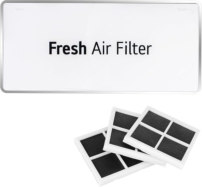 MCR66849208 Replacement for LG Refrigerator Air Filter Cover Lg LFXS26596S LFXS28596S LRMDS3006D LRFXC2416S LRFXC2406D LFXS26973S LMRS28596D LMRS28626D LMRS28626S ADQ75493301, 3 PCS LT120F Air Filter