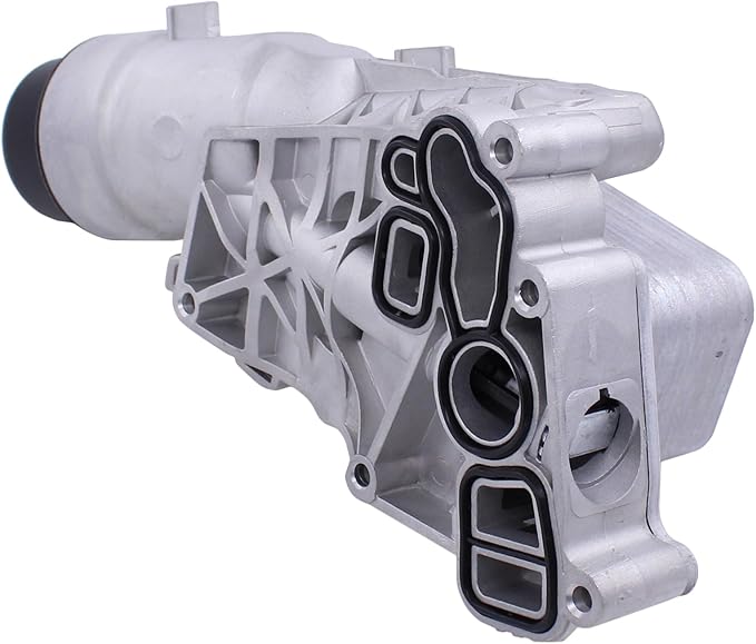 MOTOKU Aluminum Oil Cooler Filter Housing with Gasket Assembly for BMW X1 X2 i8 Mini Cooper Clubman Countryman 1.5 2.0