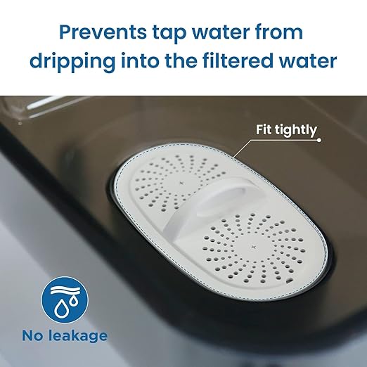 [Original] Waterdrop WD-PF-01A Plus NSF Certified Replacement Filters for All Waterdrop Pitcher and Dispenser Filtration System, Reduces Lead, PFAS, PFOA/PFOS, Last Up to 200 Gallons (6 Packs)