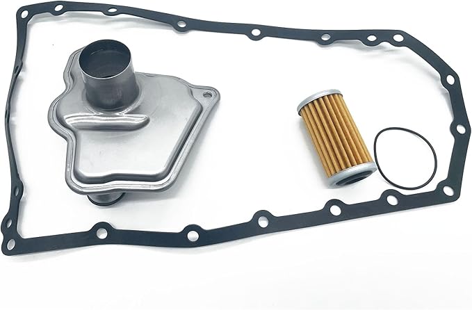JF017E RE0F10D Transmission Filter Oil Pan Gasket Kit Compatible with Nissan 2012-2021 Altima Juke Maxima Murano Pathfinder Quest Rogue Sport 1.6L 2.0L 2.5L 3.5L 3.5L Replaces 31728-29X0D 31726-3JX0A
