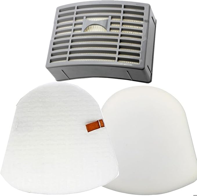 1 HEPA +1 Foam Filters For Shark Navigator NV586 NV581 NV581Q NV585 NV580 Powered Lift Away DLX Upright Vacuum,Replaces Parts # XFFT580 & XHEP580.