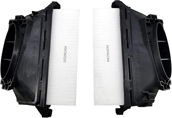 Air Filter Set Fit For Mercedes-Benz ML350 ML320 GL350 GLE350D GLS350D S350 Left & Right Pair Replace 6420940000