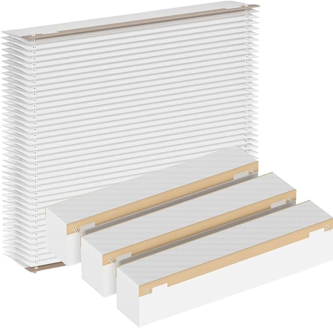 4Packs，401 Replacement Furnace Filter Compatible with AprilAire 2400, Space-Gard 2400 Whole-House Air Purifiers - MERV 13, 16x25x6 Air Filter