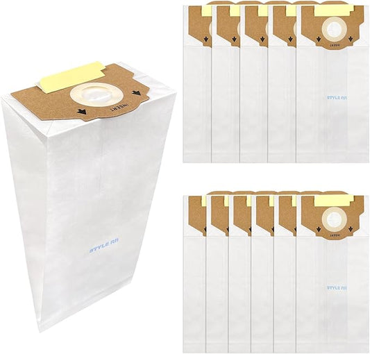 12 Packs Replacement Vacuum Bags Compatible with Eureka RR, Part# 61115 Boss Smart Vac 4800 Series, Style RR Upright Vacuum Bags