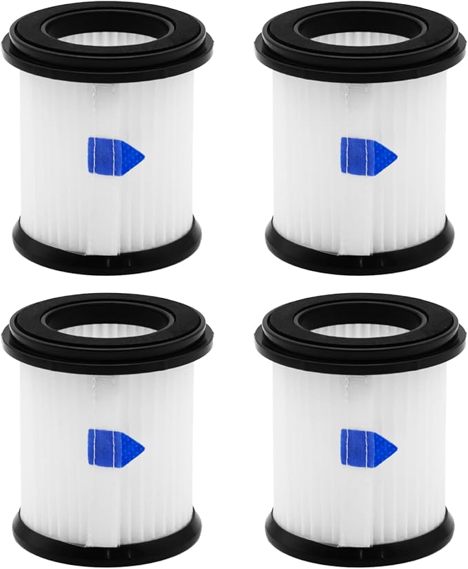 ilovelife 4PCS HEPA Filter with Mesh Filter Replacement for INSE N5S N5T S6T S6P Pro S610/TMA T120 T121 T151 T150 T220 T210 T181 T180 T220 Cordless Vacuum Cleaner, White