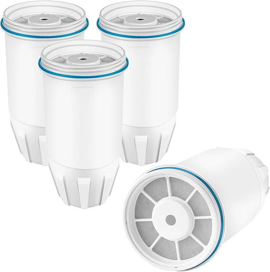 Upgraded Water Filter Replacement for ZERO Water Pitchers, 5-Multi-Stage Filter System Reduce Lead, Chromium, PFOA/PFOS and TDS, 4 pack by APPLIANCEMENTS