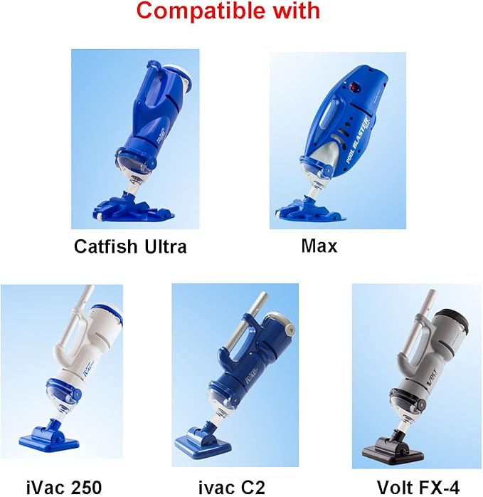 ATIE Handheld Pool Vacuum Cleaner Sand & Silt Filter Bag - Compatible with Pool Blaster Max and Catfish Ultra Pool Vacuum Sand & Silt Filter Bag P30X022SS/ PBW022SS (2 Pack)