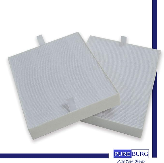 PUREBURG Replacement Filter Compatible with Coway AP-1216L Tower Mighty Air Purifier,H13 HEPA Activated Carbon Pre-Filters Air Clean Dust VOCs Odor (2+8)