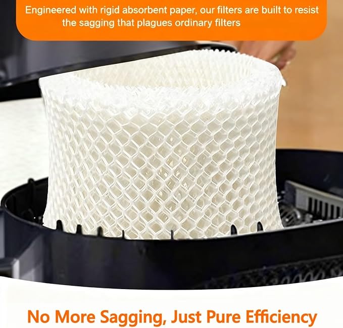 Humidifier Filter C Compatible with Honeywell HC-888N, HC-888, Wicking Filters Replacement Pack of 4