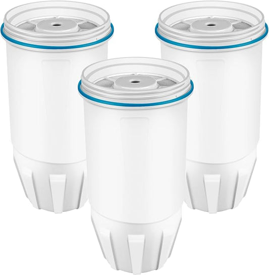 Upgraded Water Filter Replacement for ZERO Water Pitcher, 3 Pack Water Filters Replacement for ZR-001, ZR-017, ZD-010RP, ZP-010, 5 Stage Filter System, Reduce Lead, TDS by APPLIANCEMATES