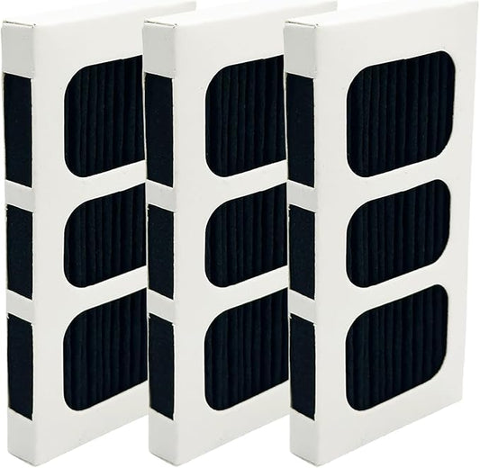 3 Pcs Refrigerator Air Filter Compatible with Frigidaire FRFG1723AV, FRSS2623ASC, FRSS2623ASD, GRQC2255AF0, GRSC2352AD0, GRSC2352AD1, GRSC2352AD2, GRSC2352AD3, GRSC2352AF0, GRSC2352AF2, GRSC2352AF3