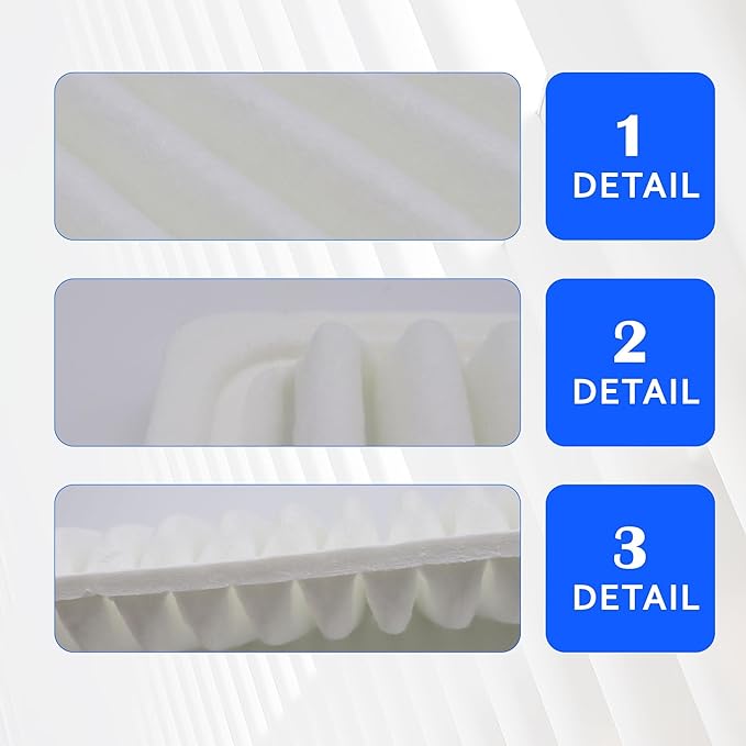CA9894 Engine Air Filter Compatible with Mazda 2 2011 2012 2013 2014 1.5L Replacement for ZJ0113Z40