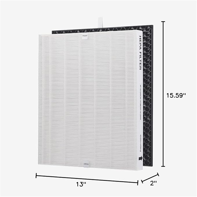 Coway Airmega AP-1512HHS Air Purifier Replacement Filter Set, HEPA Filter and Active Carbon Filter, AP-1512HHS-FP