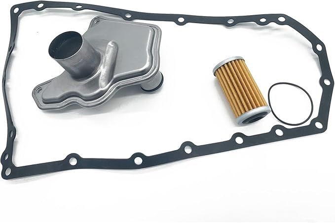 JF017E RE0F10D Transmission Filter Oil Pan Gasket Kit Compatible with Nissan 2012-2021 Altima Juke Maxima Murano Pathfinder Quest Rogue Sport 1.6L 2.0L 2.5L 3.5L 3.5L Replaces 31728-29X0D 31726-3JX0A