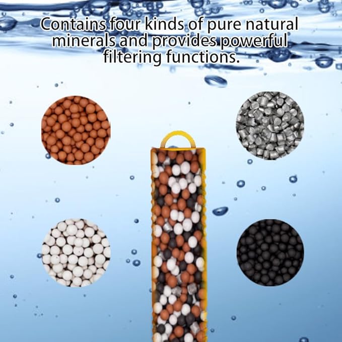 Hot Tub Ag+ Silver Ion Cartridge, Spa Mineral Ion Cartridge Sticks, Provide Clean and Clear Water for 12 Consecutive Months, Suitable for Most Hot Tubs(Yellow3packs)