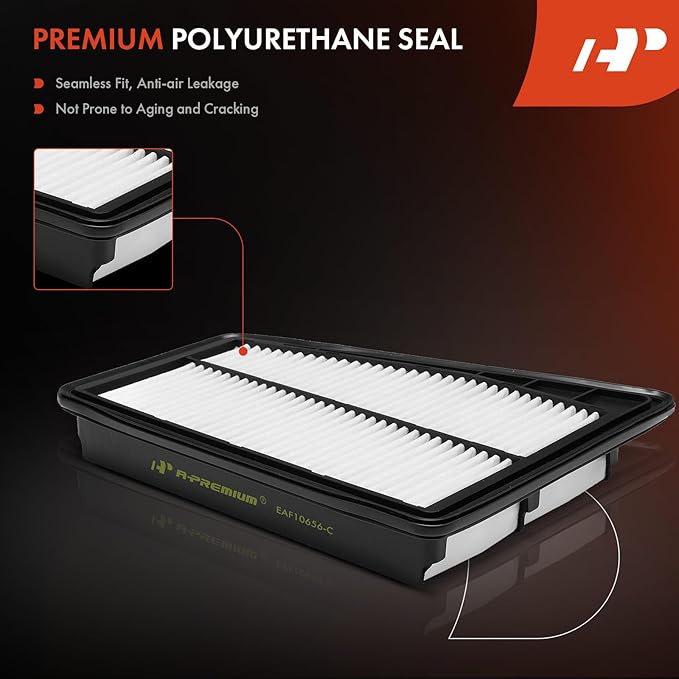 A-Premium Engine Air Filter Compatible with Hyundai Genesis 2009 2010 2011 3.8L, Replace# 281133M000, 28113-3M000