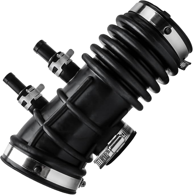 16578-4S100 Air Intake Hose Tube With Clamps for Nissan 1999-2004 Frontier 3.3L,2000-2004 Xterra V6 3.3L