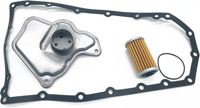 JF017E RE0F10D Transmission Filter Oil Pan Gasket Kit Compatible with Nissan 2012-2021 Altima Juke Maxima Murano Pathfinder Quest Rogue Sport 1.6L 2.0L 2.5L 3.5L 3.5L Replaces 31728-29X0D 31726-3JX0A
