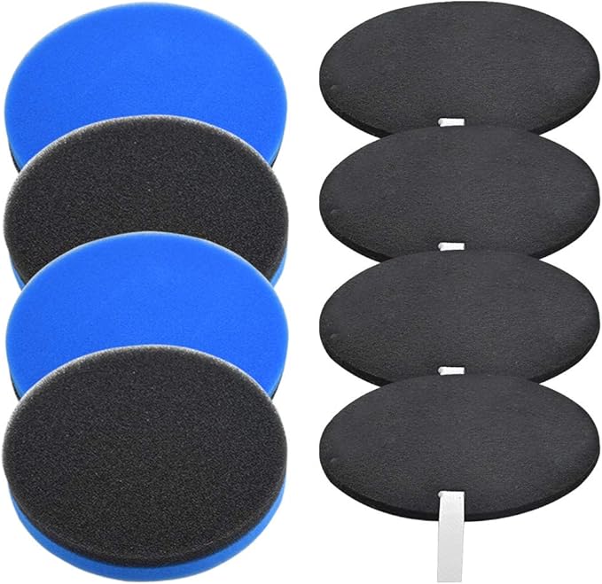 Style 12141 Scented Replacement Filter: for BISSELL Febreze 1214 Cleanview & PowerGlide Pet - Replacement Air Filters Odor Eliminator - 4 sets Long-Lasting Fragrance