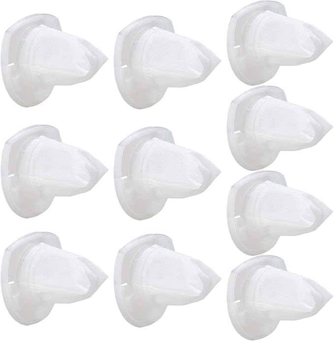10 Pack Replacement Filter for Black & Decker Power Tools VF110 Vacuum CHV1410L CHV9610 CHV1210 CHV1510 CHV1410 CHV1410B BDH2000L, 90558113-01