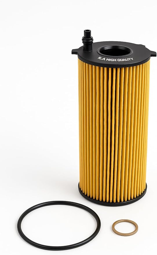 RA-10855 Engine Oil Filter 15K Mile Change Automotive Replacement Interval Cartridge for Select Models Hyundai Azera Santa Fe (Base and XL) Kia Cadenza Sedona Sorent