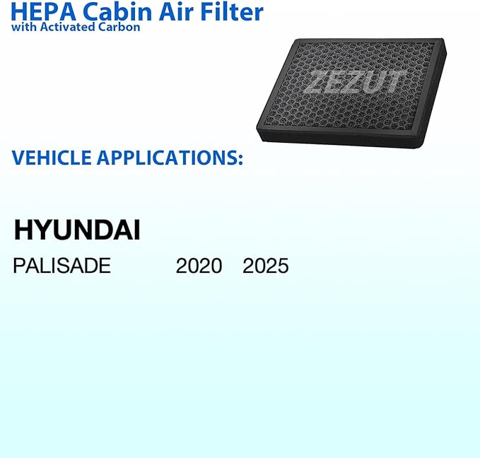 Cabin Air Filter, for 2020-2025 Hyundai Palisade (CF12936)